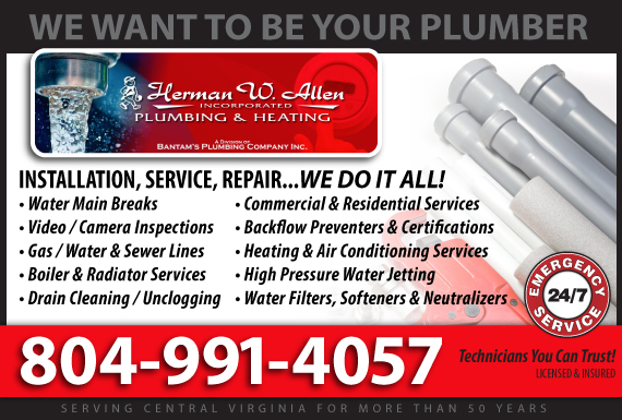 Herman W. Allen Plumbing u0026 Heating, Inc. Herman W. Allen Plumbing u0026 Heating,  Inc. | Mechanicsville, VA | (804) 746-5853