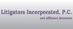 Litigators Incorporated, P.C. Logo