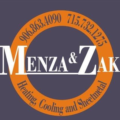 Menza & Zak Heating, Cooling and Sheet Metal Logo