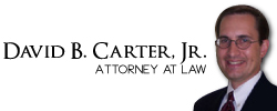 David B. Carter, Jr., Attorney at Law Logo