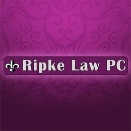 Attorney Holly Ripke at Ripke Law Logo