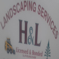 H & L Landscape & Excavation Logo