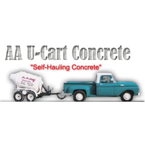 A A U-Cart Concrete Logo