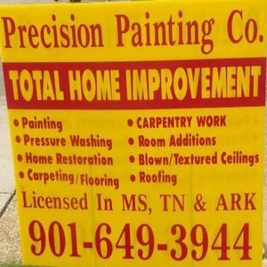 Precision Painting Company Logo