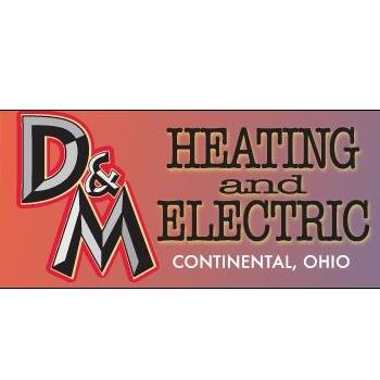 D&M Heating and Electric Logo