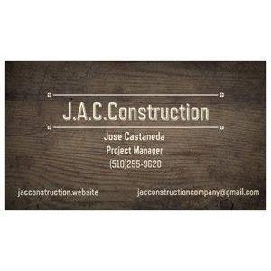 J.A.C. Construction Logo